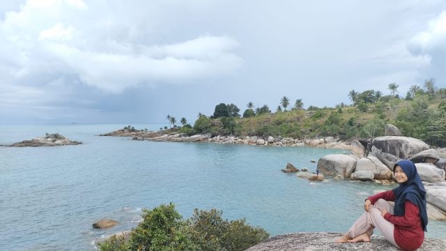 Pantai Turun Aban Pulau Bangka