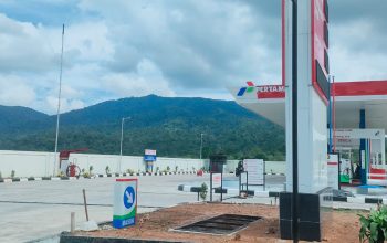SPBU Di Lampung Ini memiliki pemandangan Indah