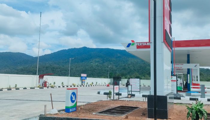 SPBU Di Lampung Ini memiliki pemandangan Indah
