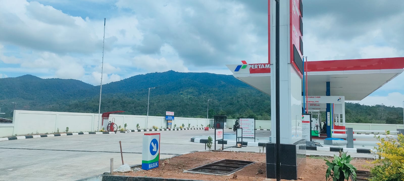 SPBU dengan Pemandangan Terindah