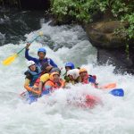 Arung Jeram di Sungai Selabung Danau Ranau
